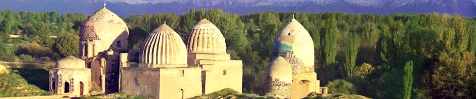 Shakh-i Zindeh mosque, Samarkand